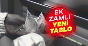 Emekli Ek Zam Ödemeleri