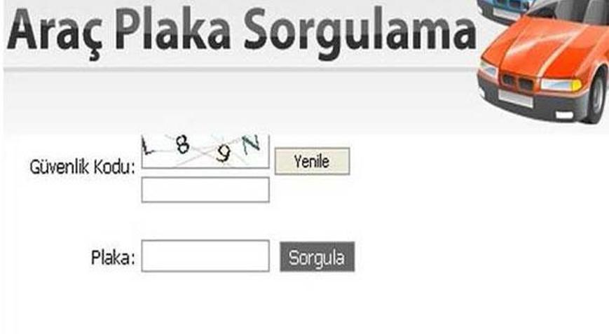 Plakadan Araç Sorgulama