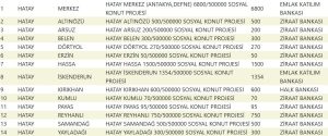 Hatay TOKİ Kura Sonuçları